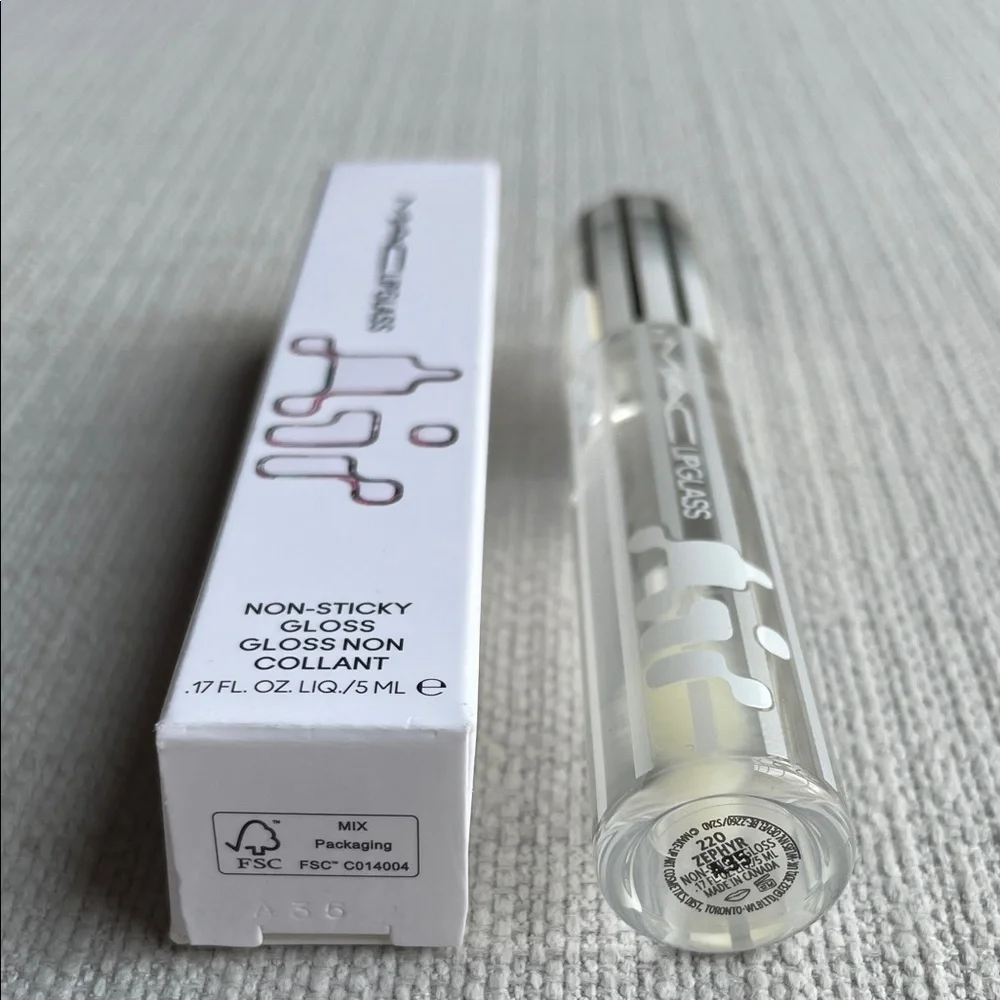 MAC Lipglass Air Non-Sticky Lipgloss - Zephyr